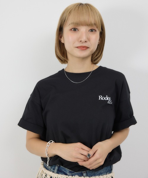 セール】Flower Logo Embroidery Tシャツ（Tシャツ/カットソー