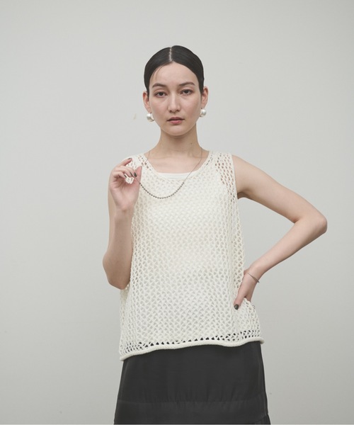 【LMC】★送料・関税込★MESH KNIT VEST Margiela Mesh Knit Vest