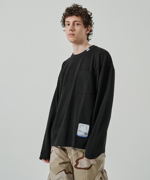 In・stru(men-tal).(インストルメンタル)の「【MIHARAYASUHIRO/ミハラヤスヒロ】POCKET LS TEE(Tシャツ/カットソー・メンズ・ブラック/ホワイト/ライトグレー・48/46/44/50)」の3枚目の写真