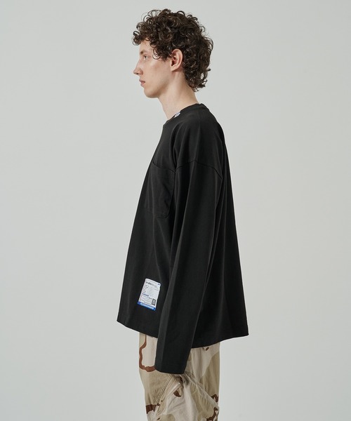 In・stru(men-tal).(インストルメンタル)の「【MIHARAYASUHIRO/ミハラヤスヒロ】POCKET LS TEE(Tシャツ/カットソー・メンズ・ブラック/ホワイト/ライトグレー・48/46/44/50)」の15枚目の写真