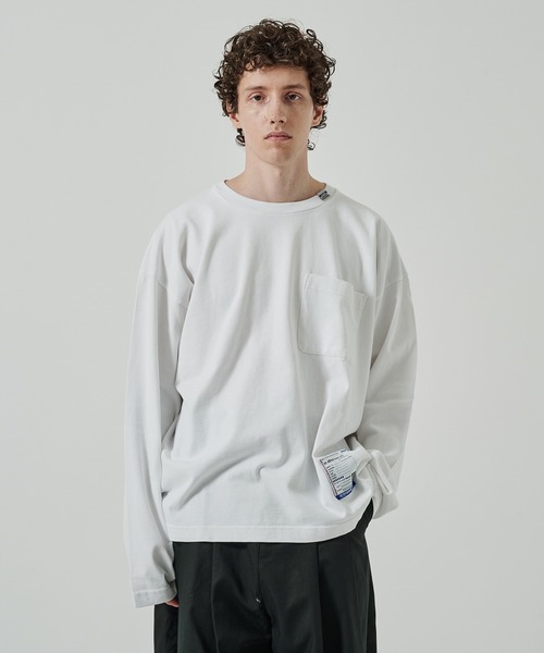 In・stru(men-tal).(インストルメンタル)の「【MIHARAYASUHIRO/ミハラヤスヒロ】POCKET LS TEE(Tシャツ/カットソー・メンズ・ブラック/ホワイト/ライトグレー・48/46/44/50)」の18枚目の写真