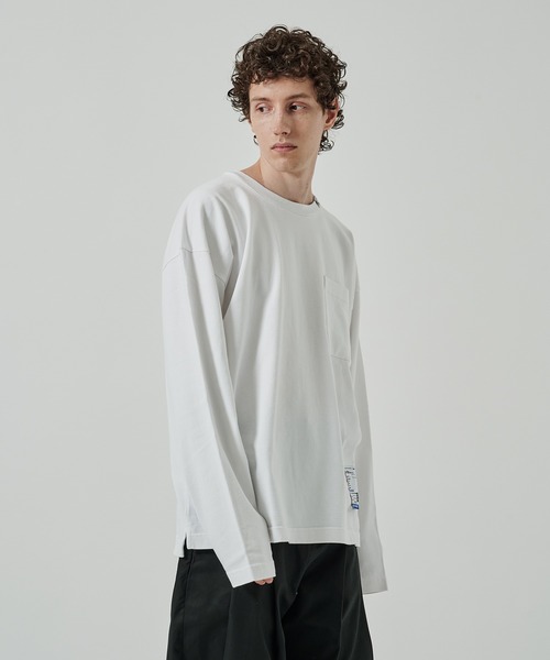 In・stru(men-tal).(インストルメンタル)の「【MIHARAYASUHIRO/ミハラヤスヒロ】POCKET LS TEE(Tシャツ/カットソー・メンズ・ブラック/ホワイト/ライトグレー・48/46/44/50)」の19枚目の写真