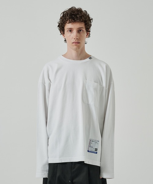 In・stru(men-tal).(インストルメンタル)の「【MIHARAYASUHIRO/ミハラヤスヒロ】POCKET LS TEE(Tシャツ/カットソー・メンズ・ブラック/ホワイト/ライトグレー・48/46/44/50)」の8枚目の写真