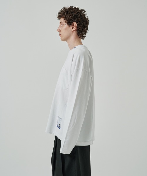 In・stru(men-tal).(インストルメンタル)の「【MIHARAYASUHIRO/ミハラヤスヒロ】POCKET LS TEE(Tシャツ/カットソー・メンズ・ブラック/ホワイト/ライトグレー・48/46/44/50)」の9枚目の写真