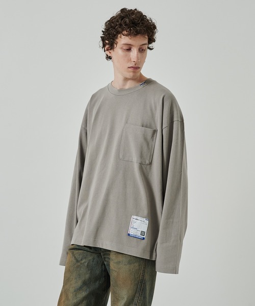In・stru(men-tal).(インストルメンタル)の「【MIHARAYASUHIRO/ミハラヤスヒロ】POCKET LS TEE(Tシャツ/カットソー・メンズ・ブラック/ホワイト/ライトグレー・48/46/44/50)」の13枚目の写真