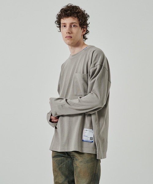 In・stru(men-tal).(インストルメンタル)の「【MIHARAYASUHIRO/ミハラヤスヒロ】POCKET LS TEE(Tシャツ/カットソー・メンズ・ブラック/ホワイト/ライトグレー・48/46/44/50)」の4枚目の写真