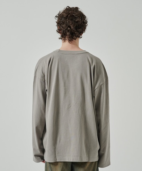 In・stru(men-tal).(インストルメンタル)の「【MIHARAYASUHIRO/ミハラヤスヒロ】POCKET LS TEE(Tシャツ/カットソー・メンズ・ブラック/ホワイト/ライトグレー・48/46/44/50)」の7枚目の写真