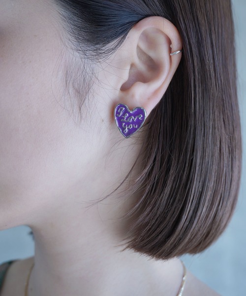 Chopova Lowena(チョポヴァ ロウェナ)の「LOVERS EARRINGS(ピアス(両耳用)・レディース・シルバー・ONE SIZE)」の2枚目の写真
