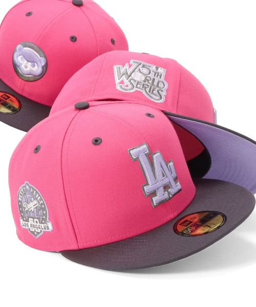 59FIFTY Pink Rouge クーパーズタウン ニューヨーク・ヤンキース ピンク ニューエラキャップ 59FIFTY NYニューヨークヤンキース ONSPOTZ別注