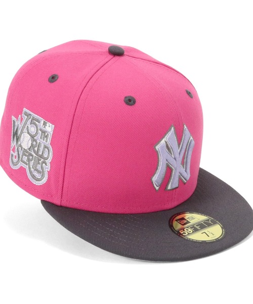 限定 ニューエラNY ヤンキース 59FIFTY 7 1/2 ピンク 正規 限定 ニューエラNY ヤンキース 59FIFTY 7 1/2 ピンク 正規