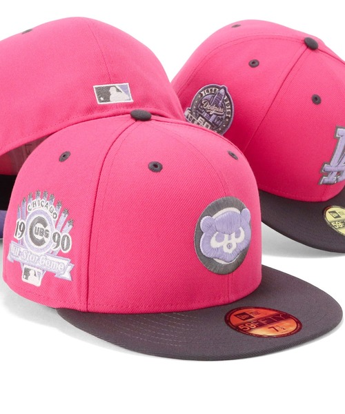 59FIFTY Pink Rouge クーパーズタウン ニューヨーク・ヤンキース ピンク NEW ERA 59FIFTY / NY ニューヨーク・ヤンキース（サクラピンク