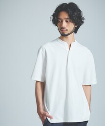 ABAHOUSE（アバハウス）の「【接触冷感】Vネック スキッパーTシャツ ヘンリーネック COVEROSS(R)（Tシャツ/カットソー）」