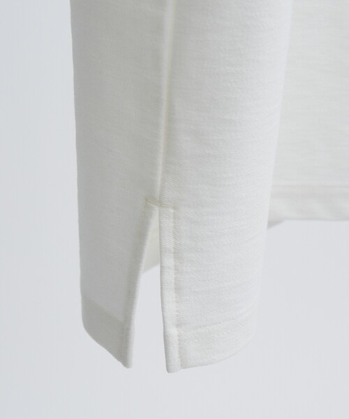 ABAHOUSE（アバハウス）の「【接触冷感】Vネック スキッパーTシャツ/ヘンリーネック/COVEROSS(R)（Tシャツ/カットソー・メンズ・ホワイト/ブラック/カーキ/ネイビー/チャコールグレー・44/48/46）」の10枚目の写真