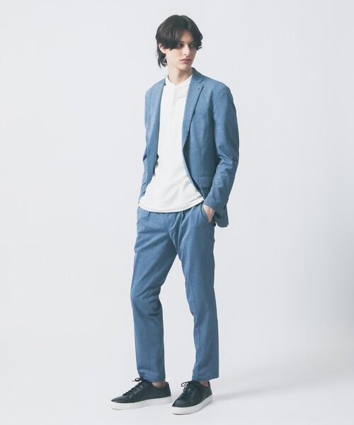 ABAHOUSE（アバハウス）の「【接触冷感】Vネック スキッパーTシャツ/ヘンリーネック/COVEROSS(R)（Tシャツ/カットソー・メンズ・ホワイト/ブラック/カーキ/ネイビー/チャコールグレー・44/48/46）」の20枚目の写真
