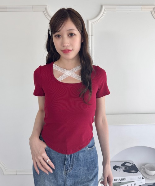 LEMLEM 売れ筋商品|||レムレム Tシャツ トップス レディース Tops Pink lemlem Women's Seperates | Matching Sets Tops and Bottoms