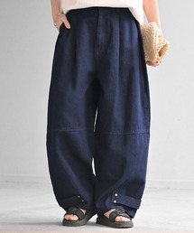 ゆるカーブ バナナデニムパンツ