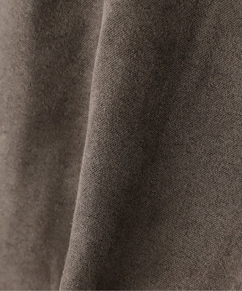 N.（N. Natural Beauty Basic）（エヌエヌナチュラルビューティーベーシック）の「フェイクスウェードリボンベスト＆ベアワンピース（ワンピース・レディース・ブラウン/グレー・MEDIUM）」の10枚目の写真