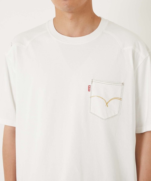 HOLLYWOOD RANCH MARKET（ハリウッドランチマーケット）の「アメリカンヴィンテージ テンジク ウエスタン ショートスリーブT（Tシャツ/カットソー・メンズ・ブラック/ホワイト・SMALL/MEDIUM/LARGE/X-LARGE）」の9枚目の写真