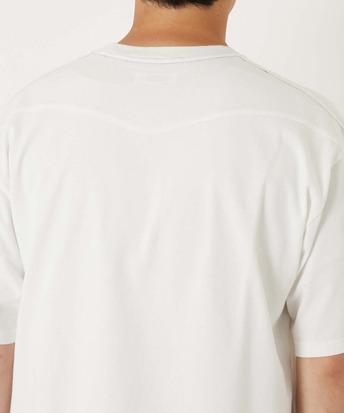HOLLYWOOD RANCH MARKET（ハリウッドランチマーケット）の「アメリカンヴィンテージ テンジク ウエスタン ショートスリーブT（Tシャツ/カットソー・メンズ・ブラック/ホワイト・SMALL/MEDIUM/LARGE/X-LARGE）」の10枚目の写真