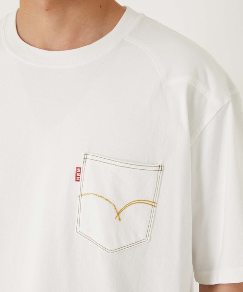 HOLLYWOOD RANCH MARKET（ハリウッドランチマーケット）の「アメリカンヴィンテージ テンジク ウエスタン ショートスリーブT（Tシャツ/カットソー・メンズ・ブラック/ホワイト・SMALL/MEDIUM/LARGE/X-LARGE）」の11枚目の写真