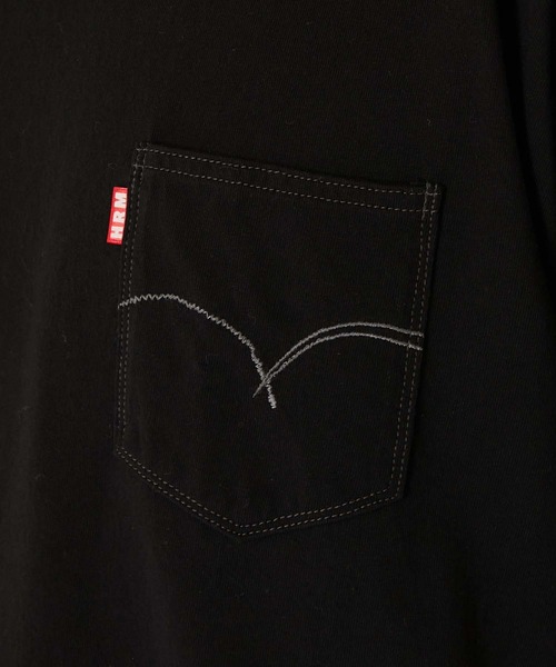 HOLLYWOOD RANCH MARKET（ハリウッドランチマーケット）の「アメリカンヴィンテージ テンジク ウエスタン ショートスリーブT（Tシャツ/カットソー・メンズ・ブラック/ホワイト・SMALL/MEDIUM/LARGE/X-LARGE）」の4枚目の写真