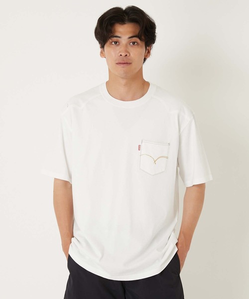 HOLLYWOOD RANCH MARKET（ハリウッドランチマーケット）の「アメリカンヴィンテージ テンジク ウエスタン ショートスリーブT（Tシャツ/カットソー・メンズ・ブラック/ホワイト・SMALL/MEDIUM/LARGE/X-LARGE）」の6枚目の写真