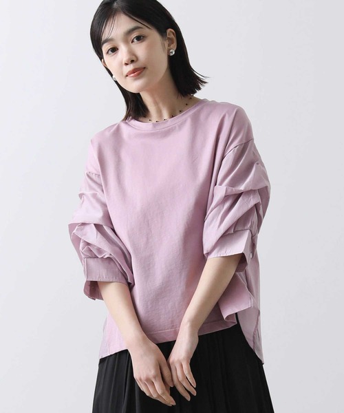セール】シアータックパフカットソー（Tシャツ/カットソー