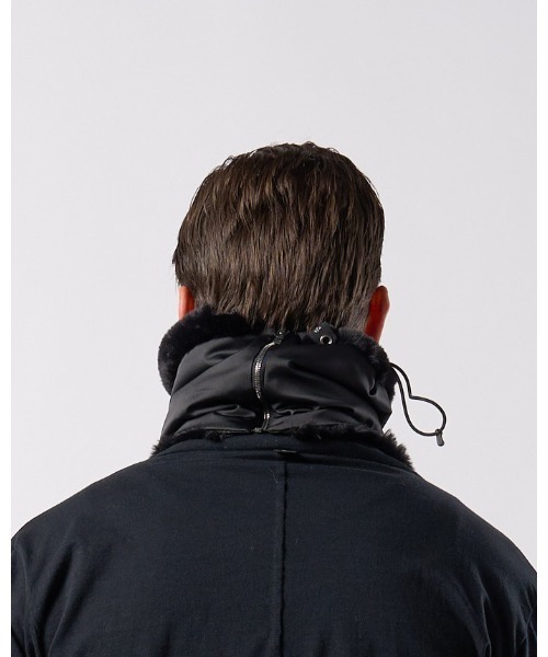 wjk(ダヴルジェイケイ)の「combi neck warmer(ネックウォーマー/スヌード・メンズ・ネイビー/ブラック・FREE)」の21枚目の写真