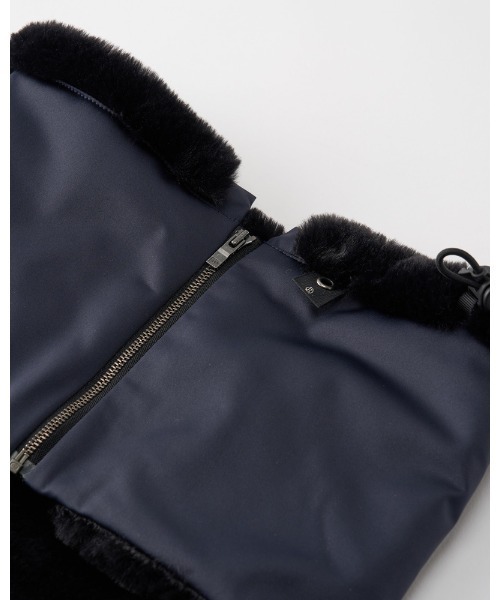 wjk（ダヴルジェイケイ）の「combi neck warmer（ネックウォーマー/スヌード・メンズ・ネイビー/ブラック・FREE）」の10枚目の写真