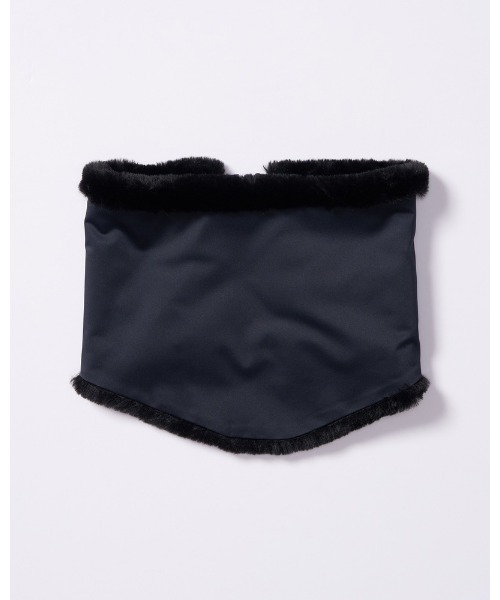 wjk（ダヴルジェイケイ）の「combi neck warmer（ネックウォーマー/スヌード・メンズ・ネイビー/ブラック・FREE）」の4枚目の写真