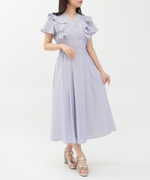 ASTORIA ODIER | ラッフルフリルスキッパーワンピース(ワンピース)