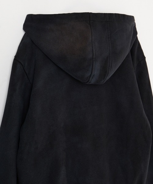 BEEDEN(ビーデン)の「BLEACH DYE REVERSIBLE PARKER(パーカー・レディース・カーキ/ブラック・FREE)」の16枚目の写真