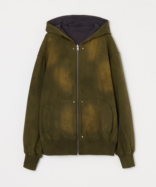 トップス BEEDEN BLEACH DYE REVERSIBLE PARKER BLEACH DYE REVERSIBLE PARKER – BEEDEN