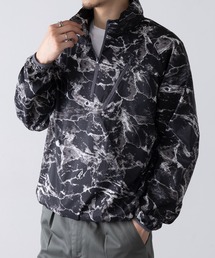 FORECAST（フォーキャスト）の「【FORECAST】総柄 ハーフジップ 防風プルオーバー ハイネック モックネック2276（レインコート/ポンチョ）」