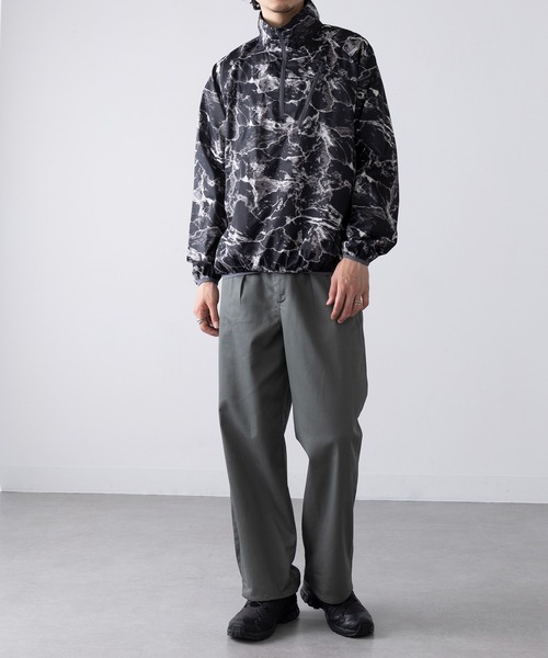 FORECAST（フォーキャスト）の「【FORECAST】総柄 ハーフジップ 防風プルオーバー ハイネック モックネック2276（マウンテンパーカー・メンズ・その他2/グレー系1/その他1・LL/M/L）」の7枚目の写真