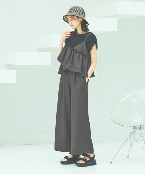 LAKOLE（ラコレ）の「リボン付きペーパーハット / 288133（ハット・レディース・ブラック/ブラウン・FREE）」の12枚目の写真