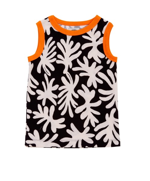 Ocean&Ground（オーシャン&グラウンド）の「ｿｳｶﾞﾗﾀﾝｸﾄｯﾌﾟ（タンクトップ・キッズ・ブルー/ブラック・80/90/100/110/120/140/130）」の8枚目の写真