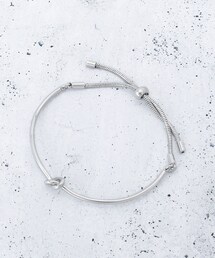 細ノットスライドブレスレット