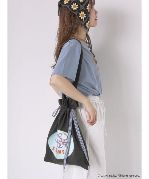 ehka sopo（エヘカソポ）の「【SWIMMER】トートバッグ（トートバッグ・レディース・キナリ/レッド/ブラック・F）」の13枚目の写真