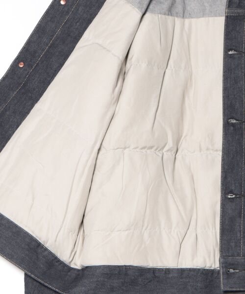 miffew（ミフュー）の「「miffew/ ミフュー」DENIM DOWN JACKET（ダウンジャケット/コート・レディース・オフホワイト/インディゴブルー・3/2/1/4）」の22枚目の写真