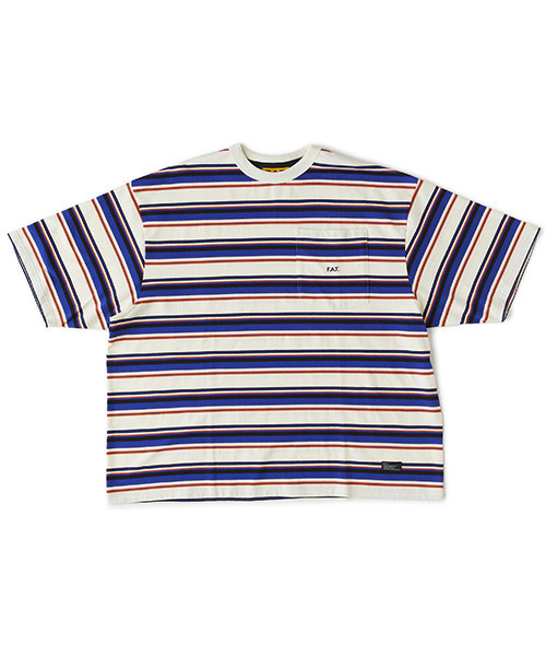 FAT(エフエイティー)の「GRANDER(Tシャツ/カットソー・メンズ・ブラック/ネイビー/ブラウン/ホワイト・JUMBO(XXL)/FAT(XL)/SKINNY(L)/TITCH(M))」の2枚目の写真