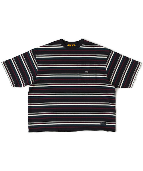 FAT(エフエイティー)の「GRANDER(Tシャツ/カットソー・メンズ・ブラック/ネイビー/ブラウン/ホワイト・JUMBO(XXL)/FAT(XL)/SKINNY(L)/TITCH(M))」の3枚目の写真
