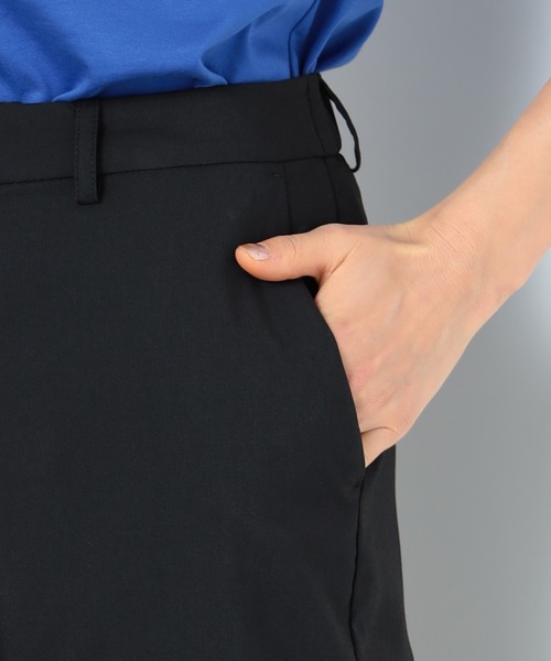 GALLORIA(ギャローリア)の「【キレメクシリーズ】吸水速乾 すっきりストレートパンツ(その他パンツ・レディース・ライトグレー/チャコールグレー/ブラック・LL/L/M/S)」の7枚目の写真