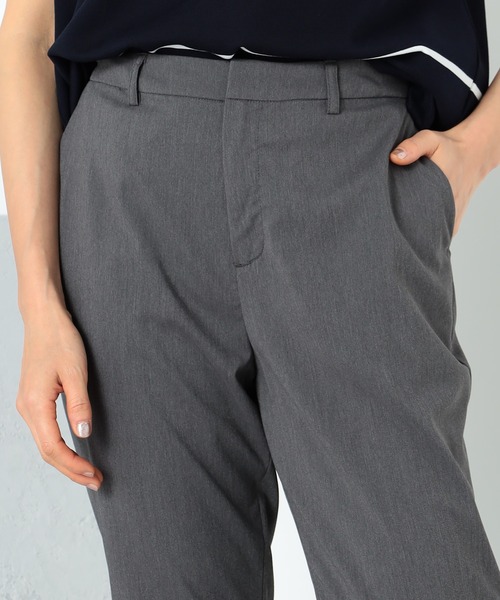 GALLORIA(ギャローリア)の「【キレメクシリーズ】吸水速乾 すっきりストレートパンツ(その他パンツ・レディース・ライトグレー/チャコールグレー/ブラック・LL/L/M/S)」の10枚目の写真