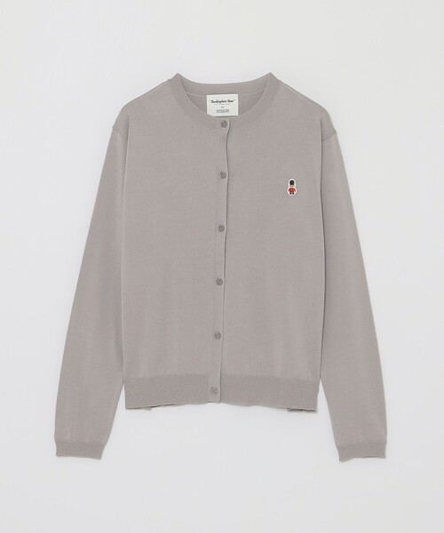 MACKINTOSH PHILOSOPHY（ﾏｯｷﾝﾄｯｼｭ ﾌｨﾛｿﾌｨｰ）の「【WEB&一部店舗限定】バッキンガムベア ニットカーディガン（カーディガン/ボレロ・レディース・ブラック/チャコールグレー/ブルー/ダークネイビー/ベージュ・38）」の3枚目の写真
