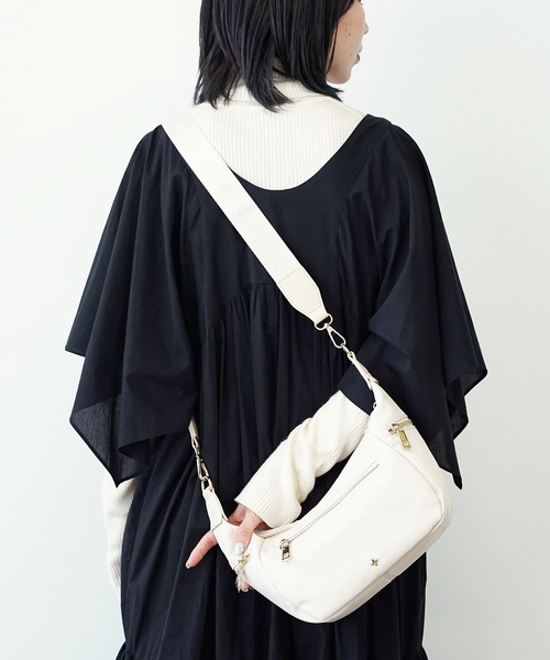 PETA+JAIN（ペタアンドジェーン）の「PETA+JAIN/ペタアンドジェーン RUMA ショルダーバッグ（ショルダーバッグ・レディース・ライトベージュ・FREE）」の8枚目の写真