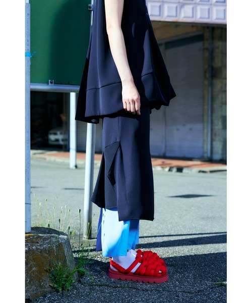 スカート Enfold rocket skirt PEツイル ロケットスカート（スカート）｜ENFOLD（エンフォルド