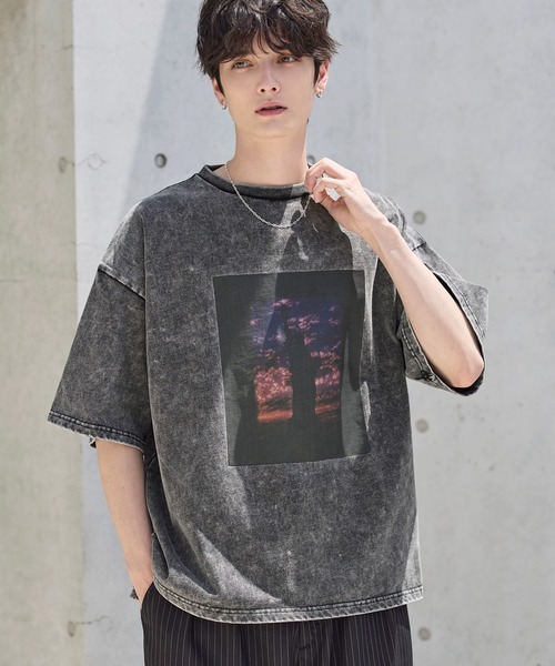 AP STUDIO STAND ALONE イーグル Tシャツ ヴィンテージ加工 AP STUDIO（エーピーストゥディオ）の「【STAND ALONE/スタンド