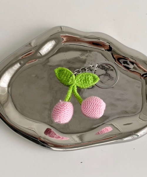 セール】チェリーキーホルダー サクランボチャーム（キーホルダー