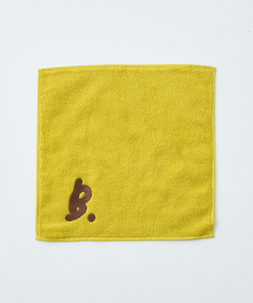 Kastane（カスタネ）の「【6色展開/今治タオル】B カラーミニタオル（ハンカチ/ハンドタオル・レディース・サーモンピンク/パープル系その他/ブラック/イエロー/ベージュ/ミント・FREE）」の5枚目の写真